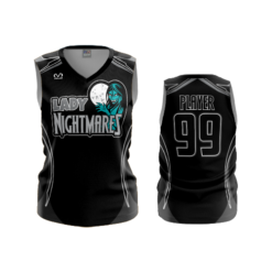 1969 FD Womens V-Neck Sleeveless LADY-NIGHTMARES-1
