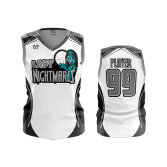 1969 FD Womens V-Neck Sleeveless LADY-NIGHTMARES-2