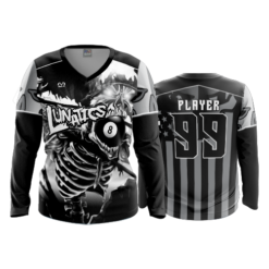 3558 FD Womens V-Neck Longsleeve LUNATICS-2