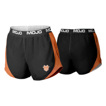 3556 CL WOMENS TRACK SHORTS HEADHUNTERS-ORANGE-1