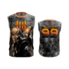 3556 FD Sport Sleeveless MENS HEADHUNTERS-ORANGE-1