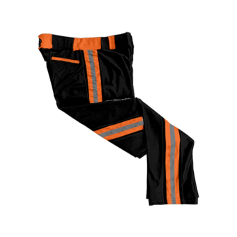 3556 CL BLACK CUSTOM BRAID MENS PANT HEADHUNTERS-ORANGE-1