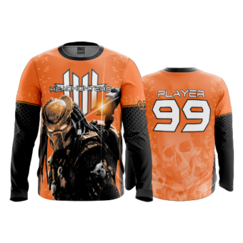 3556 FD Long Sleeve MENS HEADHUNTERS-ORANGE-2