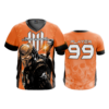 3556 FD Sport V-Neck MENS HEADHUNTERS-ORANGE-2