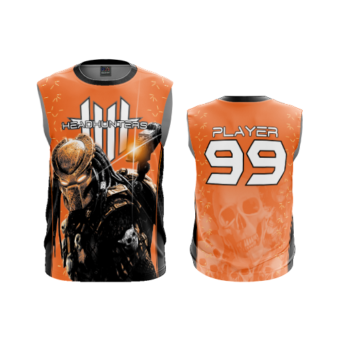 3556 FD Sport Sleeveless MENS HEADHUNTERS-ORANGE-2