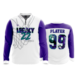 2378 FD Quarter Zip Batting Jacket LS LEGACY22-ADD