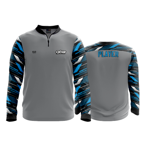2980 FD Quarter Zip LS - Ribbed Collar - CL