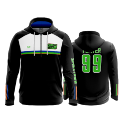 3404 CL GHOST TS QUARTER LONG ZIP HOODY