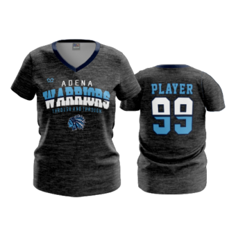 1838 FD Womens V-Neck ADENA-HEATHER
