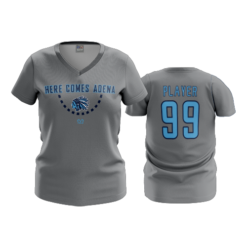1838 FD Womens V-Neck ADENA-HERE-COMES
