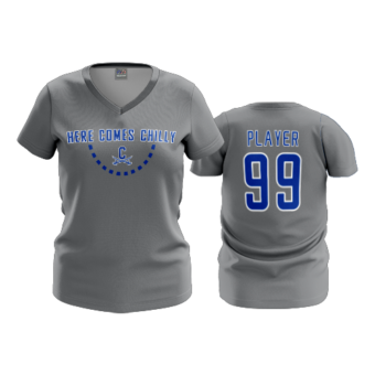 1171 FD Womens V-Neck CHILLI-HERE-COMES