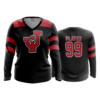 2210 FD Womens V-Neck Longsleeve JACKSON-SPECKLE