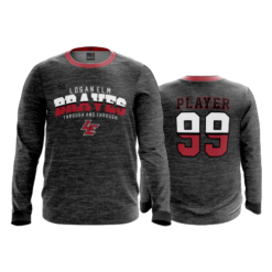 3547 FD Long Sleeve MENS LOGAN-ELM-HEATHER
