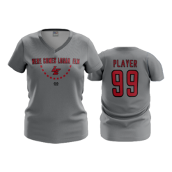 3547 FD Womens V-Neck LOGAN-ELM-HERE-COMES