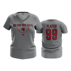 3546 FD Womens V-Neck SW-JEEPS-HERE-COMES
