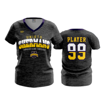 1654 FD Womens V-Neck UNIOTO-HEATHER