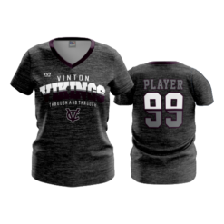 3541 FD Womens V-Neck VINTON-HEATHER