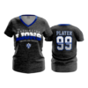 3544 FD Womens V-Neck WASHINGTON-CH-HEATHER