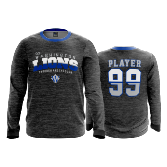 3544 FD Long Sleeve MENS WASHINGTON-CH-HEATHER