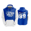 3544 FD Hoody WASHINGTON-CH-PRIDE-BARS
