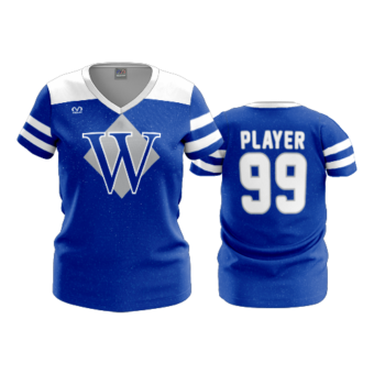 3544 FD Womens V-Neck WASHINGTON-CH-SPECKLE