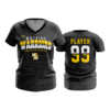 3537 FD Womens V-Neck WATKINS-HEATHER