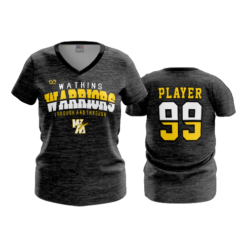 3537 FD Womens V-Neck WATKINS-HEATHER