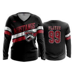 2039 FD Womens V-Neck Longsleeve WESTFALL-DISTRESS