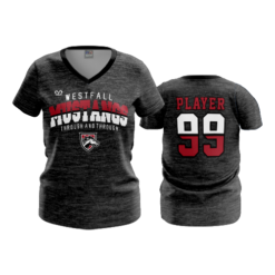 3552 FD Womens V-Neck WESTFALL-HEATHER