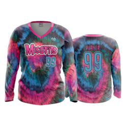 3167 FD Womens V-Neck Longsleeve MISSFITS-2