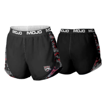 3591 CL WOMENS TRACK SHORTS WESTFALL-MUSTANGS-1