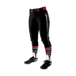 3591 FD Girls Fastpitch Pant CL WESTFALL-MUSTANGS-1