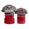 3591 FD Womens V-Neck WESTFALL-MUSTANGS-2