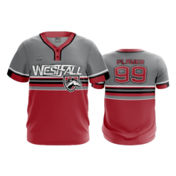 3591 FD MENS 2 BUTTON SCOOP NECK CL WESTFALL-MUSTANGS-2