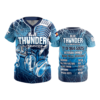3542 FD WOMENS 2 BUTTON SCOOP NECK CL BLUE-THUNDER-1