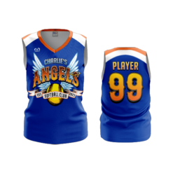 3574 FD Womens V-Neck Sleeveless CHARLIES-ANGELS-1