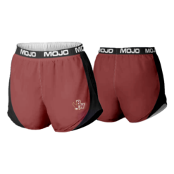 3594 CL WOMENS TRACK SHORTS BW-EAGLES-2