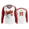 3594 FD Womens V-Neck Longsleeve BW-EAGLES-2