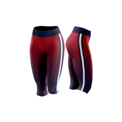 2898 FD Capri Leggings KIM-SPIDER-PANTS-RED-NAVY-WHITE-1