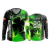 3593 FD Womens V-Neck Longsleeve IRISHMEN