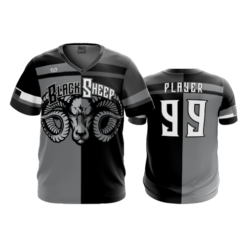 3602 FD Sport V-Neck MENS BLACK-SHEEP-1