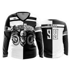 3602 FD Womens V-Neck Longsleeve BLACK-SHEEP-2