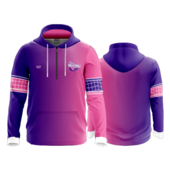 3589 CL GHOST TS QUARTER LONG ZIP HOODY
