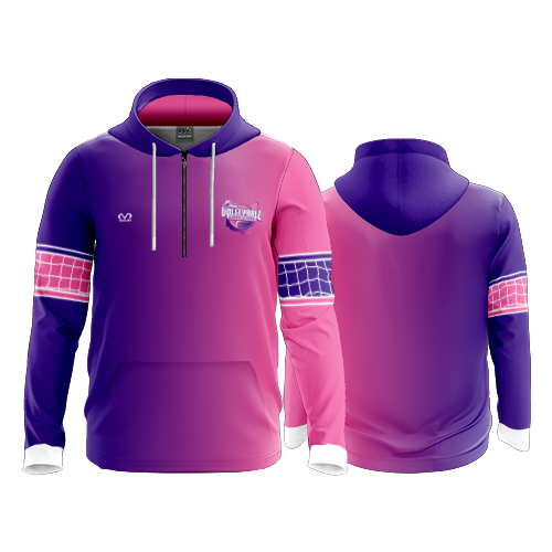 3589 CL GHOST TS QUARTER LONG ZIP HOODY