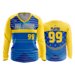 3580 FD Womens V-Neck Longsleeve ALLSTARS