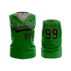 3577 FD Womens V-Neck Sleeveless BOMBERS