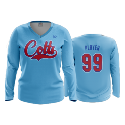 3578 FD Womens V-Neck Longsleeve COLTS
