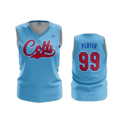 3578 FD Womens V-Neck Sleeveless COLTS