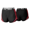 3586 CL WOMENS TRACK SHORTS FIRE