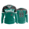 3581 FD Womens V-Neck Longsleeve HAMMERHEADS